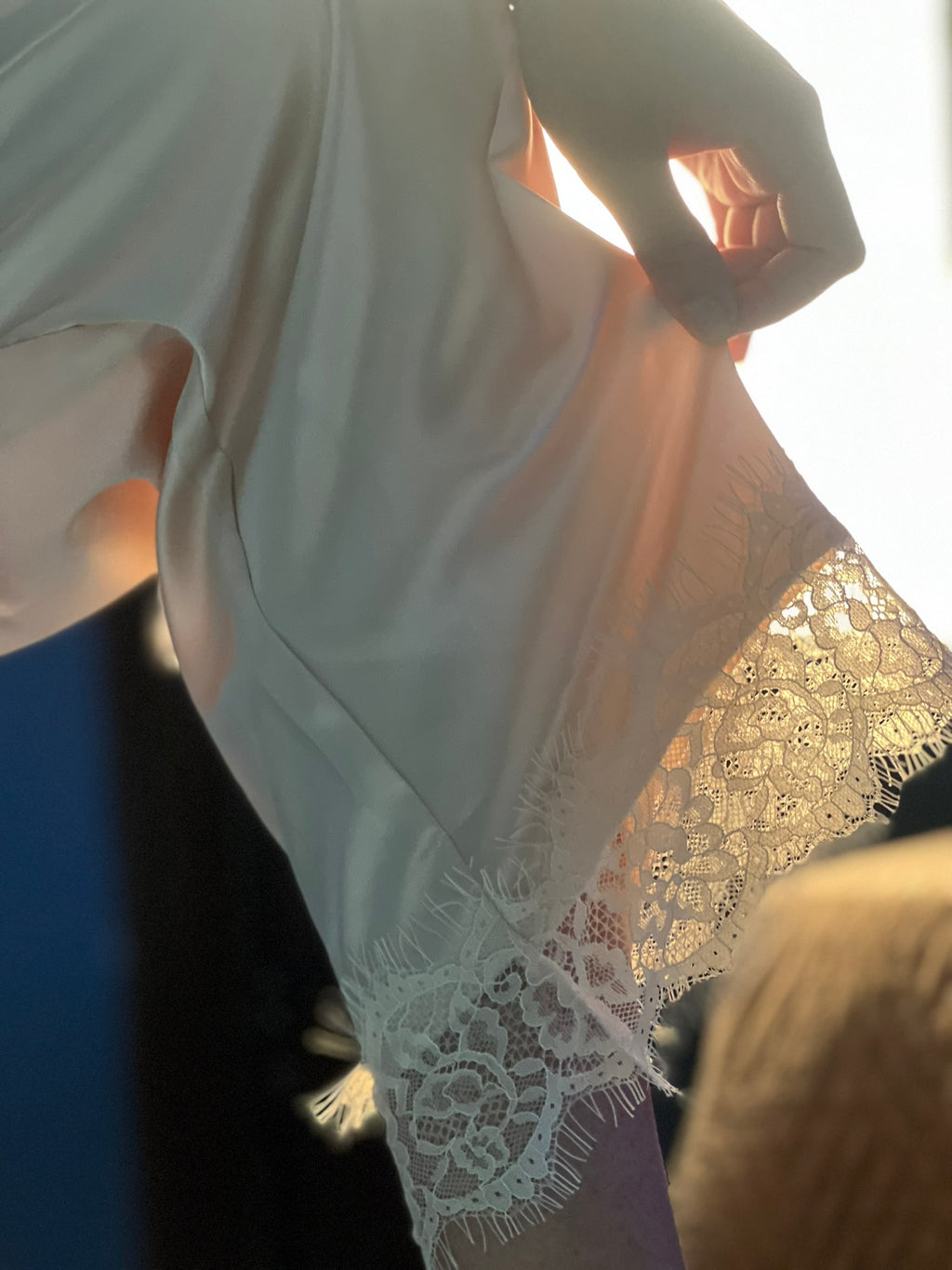 Conjunto Pijama C/Top Camiseta e Calça C/Renda - Premium