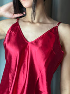 Conjunto de Pijama com Amarração na Cintura e Renda Contrastante – Premium